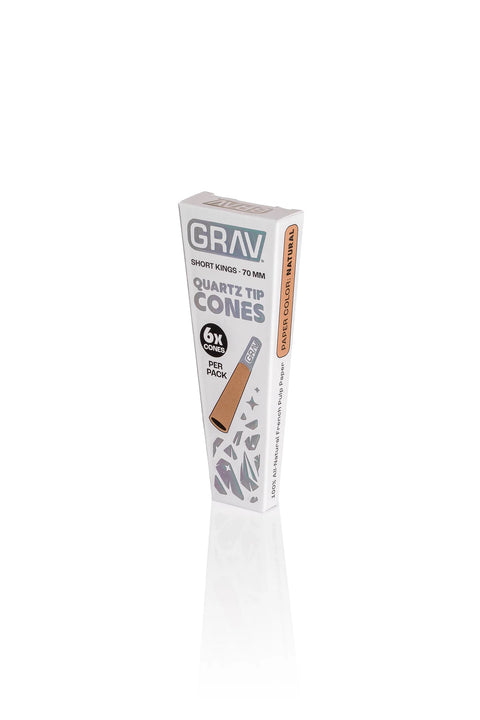 Grav Quartz Tip Cones (Natural)