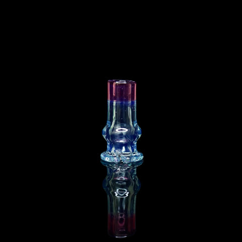 Two Toned Pivot Mouthpiece by Tokr Glass