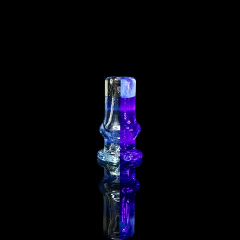 Two Toned Pivot Mouthpiece by Tokr Glass
