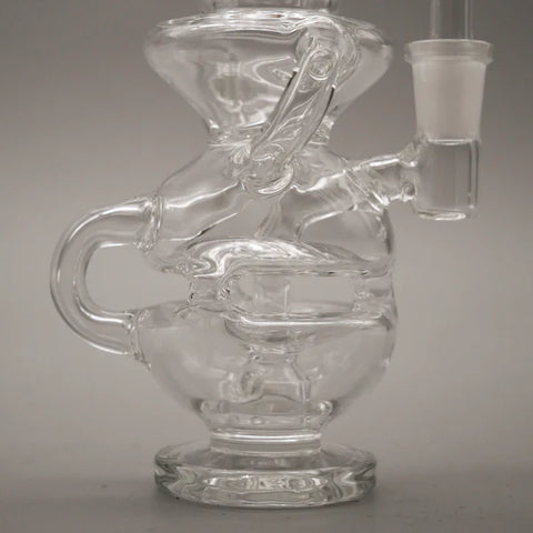 Encore Glass EC R144 - Dazzler Recycling Fab Egg Dab Rig