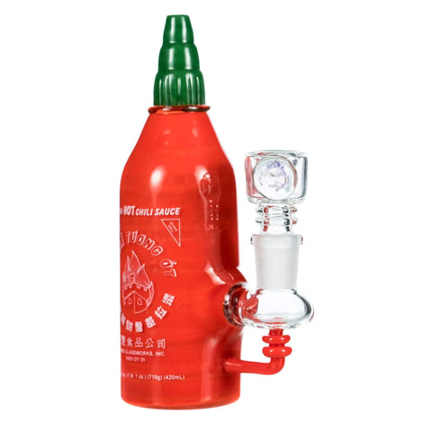 Silo Glass Pipe - Hot Chili Sauce