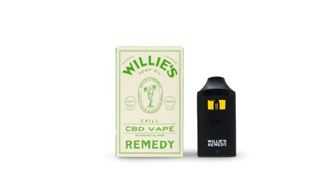 Willie's Remedy CBD Vape 1G Disposable