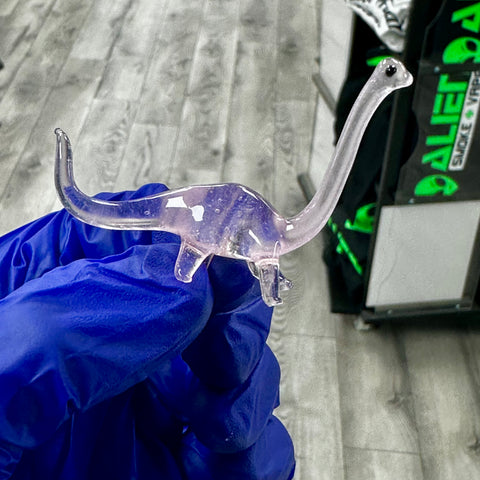 Heady Dino #2 (David White Glass)