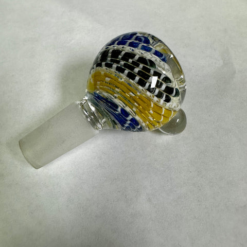 14mm Flower Bowl Swirl Cane