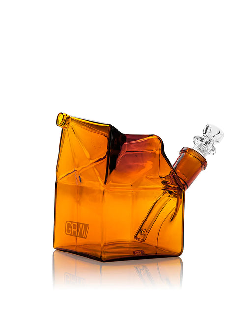 Grav Milk Carton Bubbler