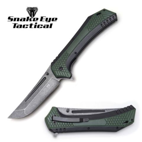 Snake Eye Tactical Spring Assist Knife 5.5”