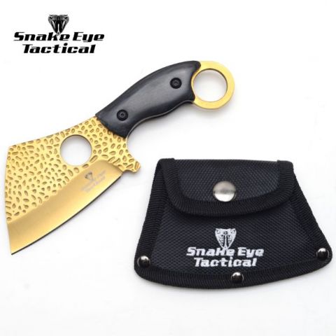 Snake Eye Tactical Clever Style Fixed Blade Hunting Knife 7"