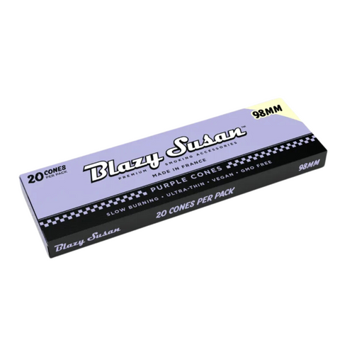 Blazy Susan Purple Cones 20pk. - 98mm