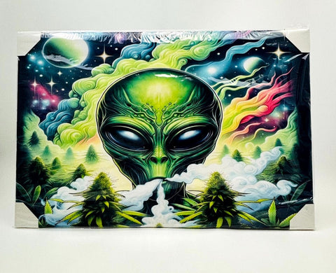 Canvas Print Poster - Alien Smoke