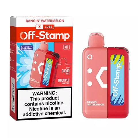 Off Stamp X Cube Kit 25000 Puff
