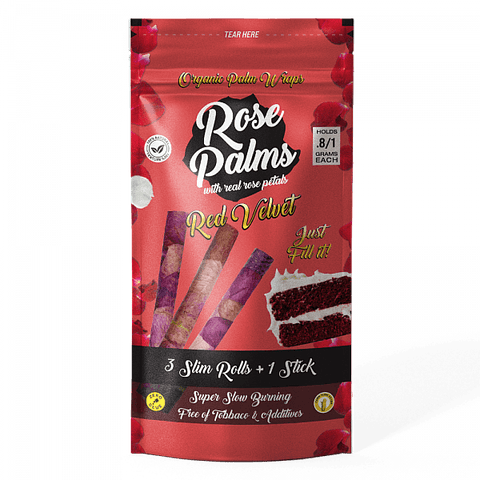 Rose Palm Slim Rolls 1G 3pk