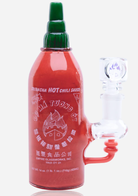 Silo Glass Pipe - Hot Chili Sauce