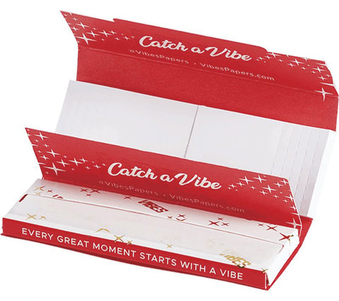 Vibes Rolling Papers w/ Tips-Hemp : 1 1/4