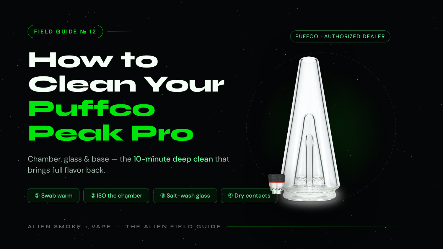 How to Clean a Puffco Peak Pro: Step-by-Step Guide