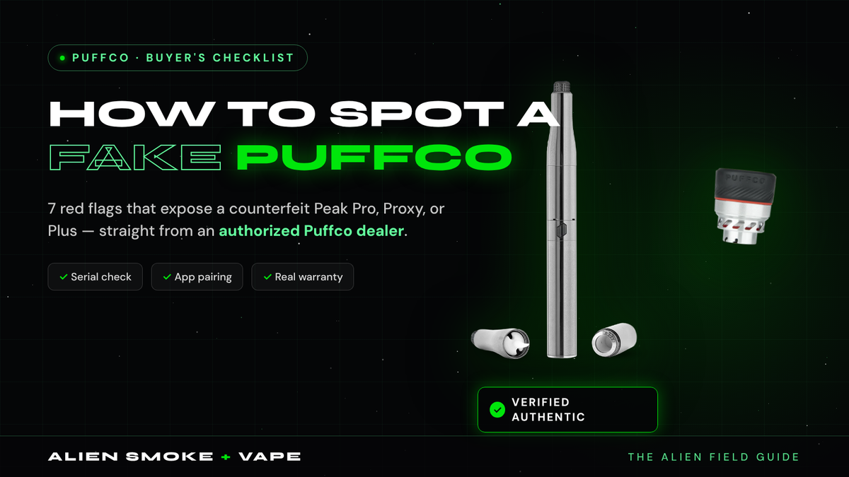 How to Spot a Fake Puffco: 7 Red Flags to Check