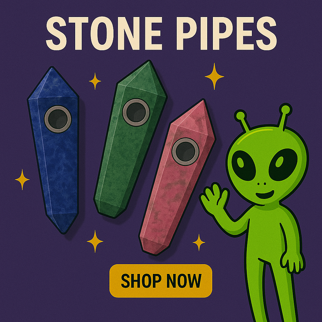🪨 Stone & Quartz Pipes