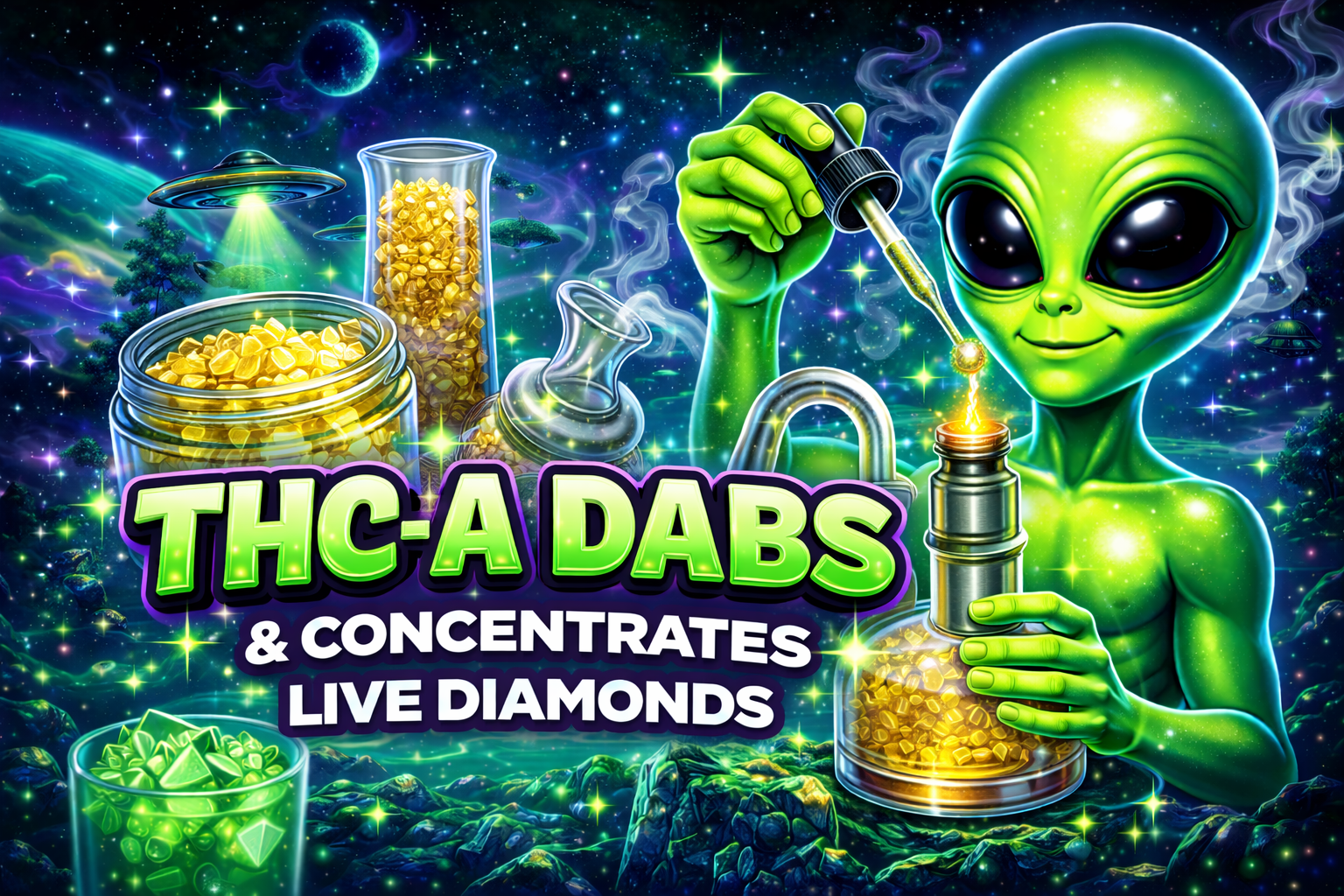 Hemp Concentrate Dabs / Live Rosin
