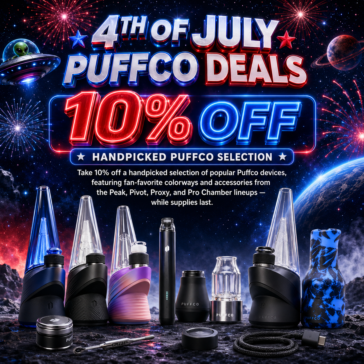 4th of July Puffco Deals