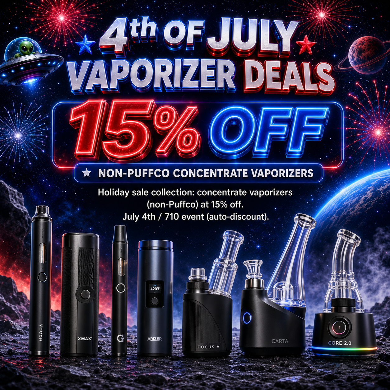 4th of July Vaporizer Deals