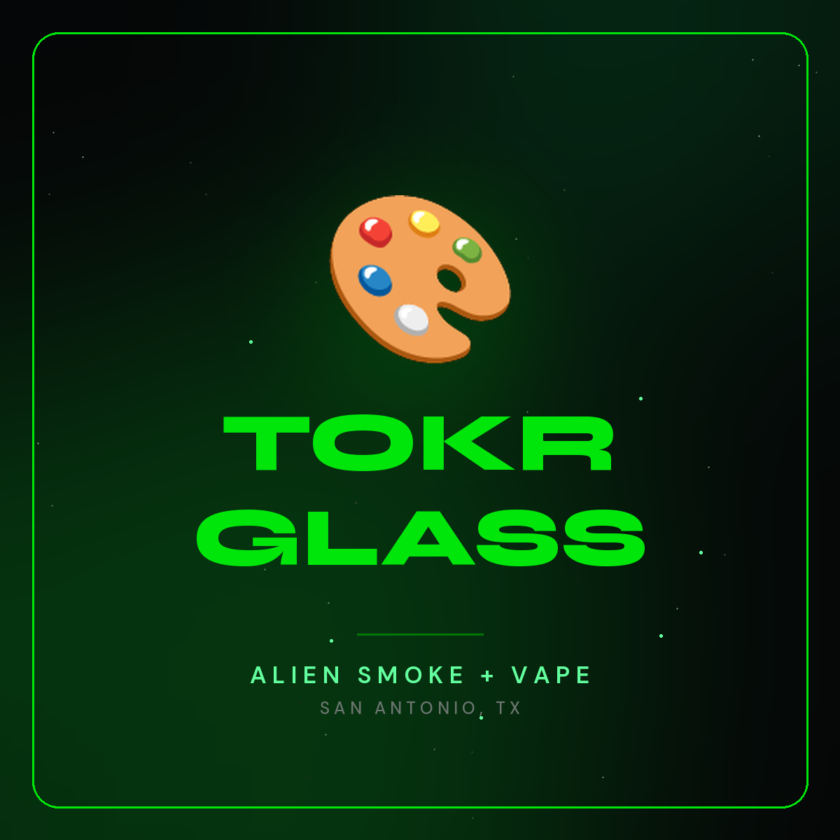 Tokr Glass – Alien Smoke + Vape Shop San Antonio