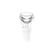 White Rhino  14mm/19mm Hybrid Glass Bowl - Diamond Bowl