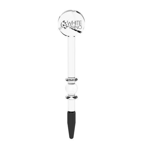 White Rhino Glass Packing Tool With Disc Carb Cap