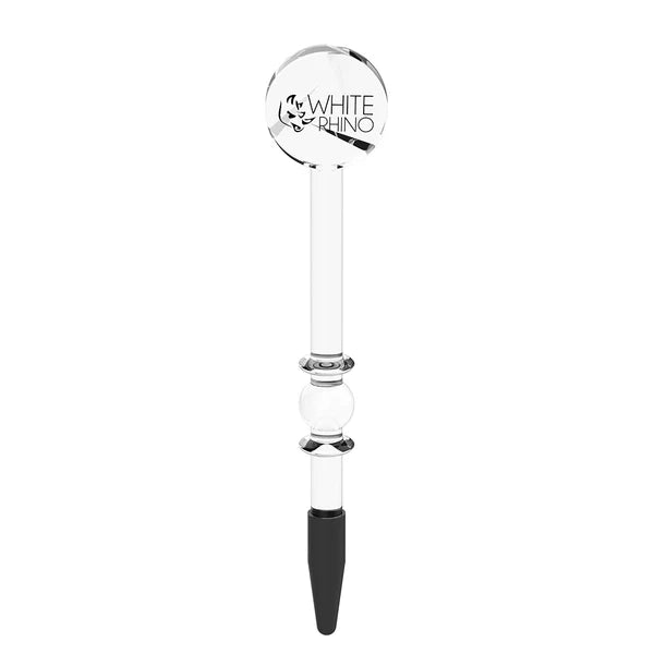 White Rhino Glass Packing Tool With Disc Carb Cap