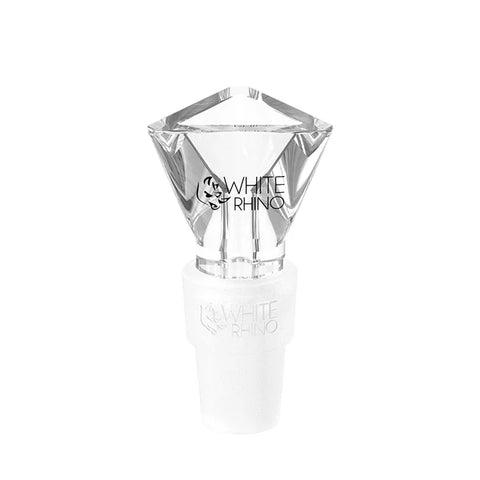 White Rhino Hybrid Glass Bowls With Silicone Adapter (Multiple Styles)
