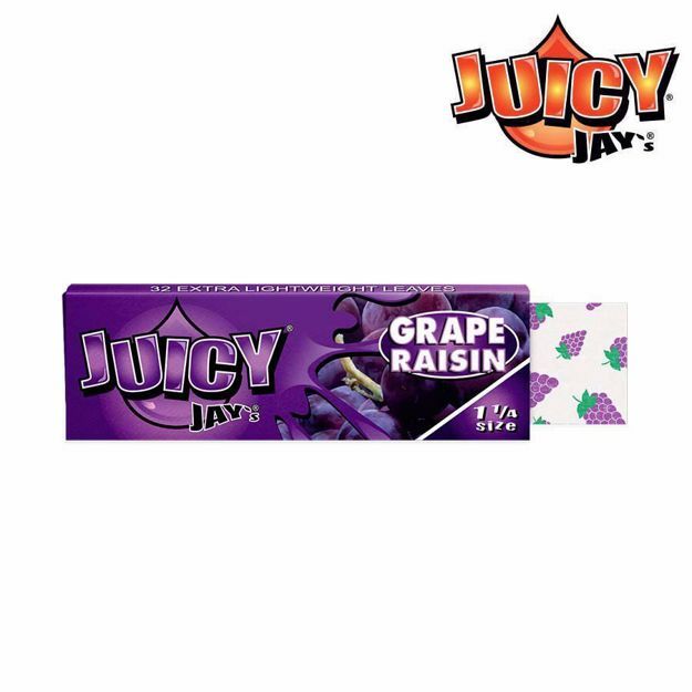 Juicy Jay's Grape Flavored 1 1/4 Rolling Papers