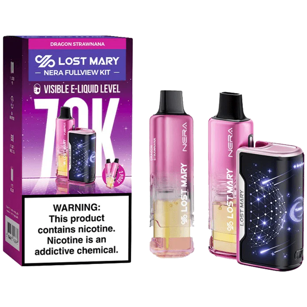 Lost Mary Nera Fullview 70k Puff Kit