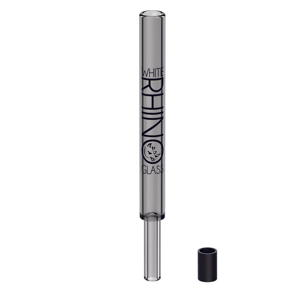 White Rhino Pyrex Straw V2 Smoke