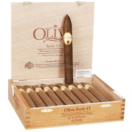 Oliva O Maduro Torpedo: 6 1/2 X 52