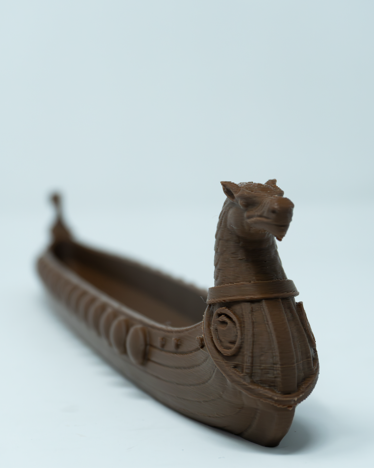 3D Printed Incense Holder - Viking Longboat