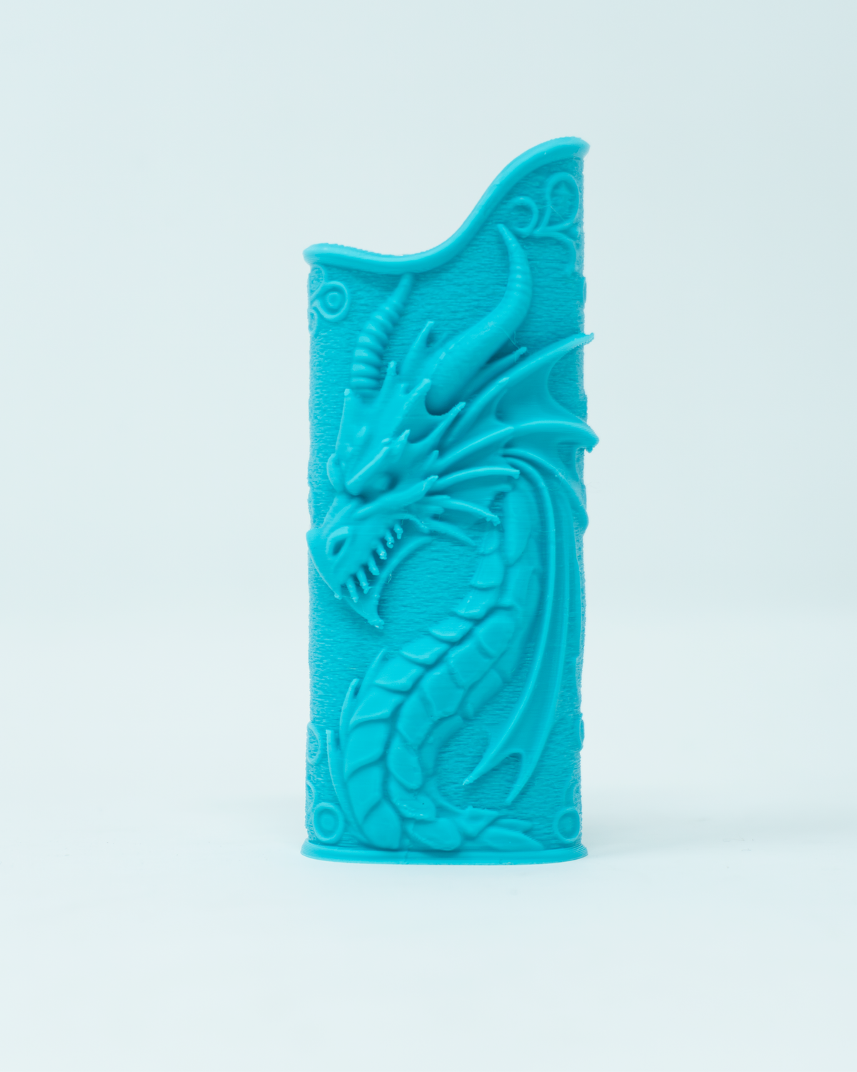 3D Printed Lighter Case - Dragon