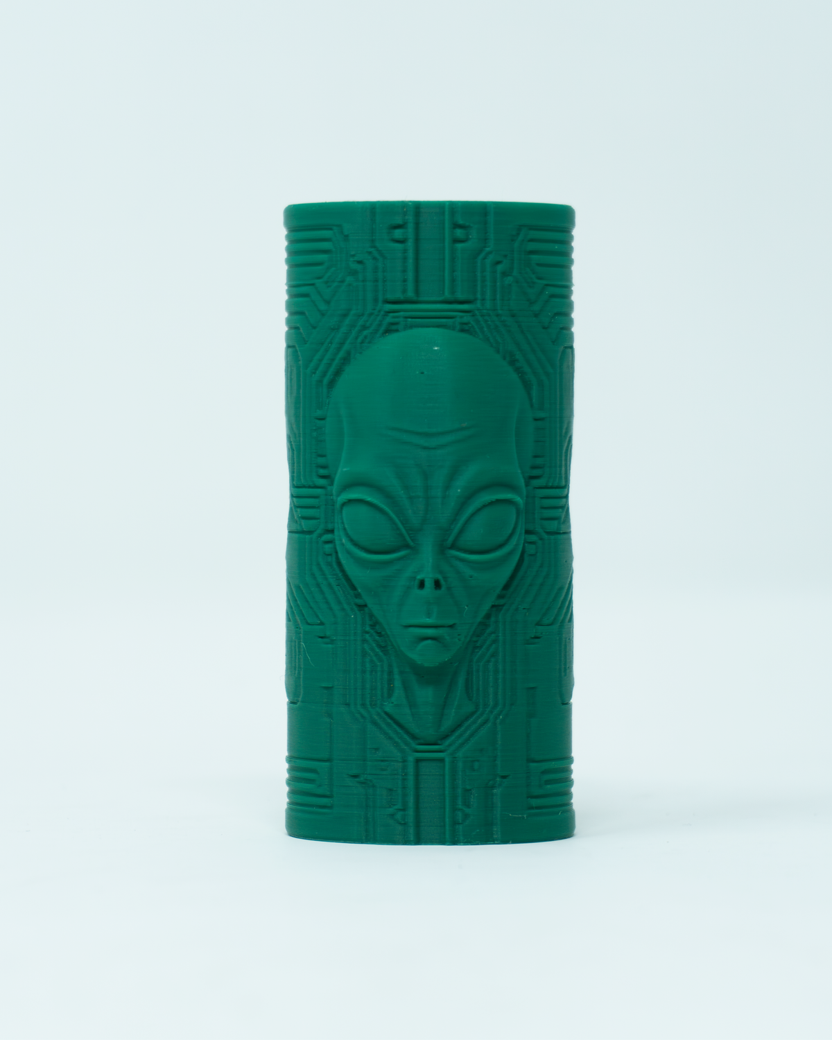 Alien Head 3D Printed Lighter Case