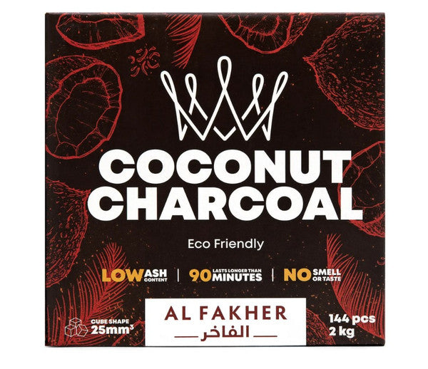 Al Fakher Coconut Coals - 144pcs