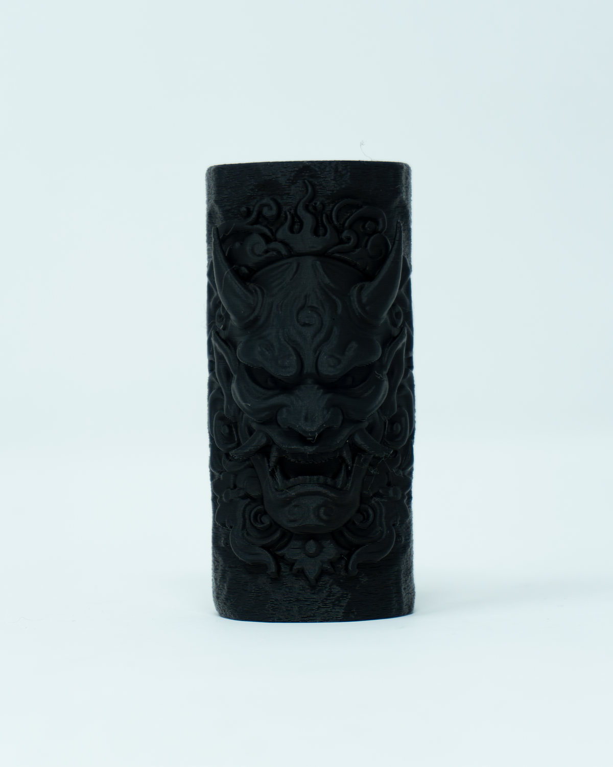 3D Printed Lighter Case - Oni Mask