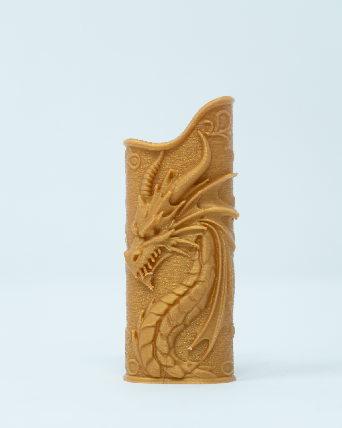 3D Printed Lighter Case - Dragon