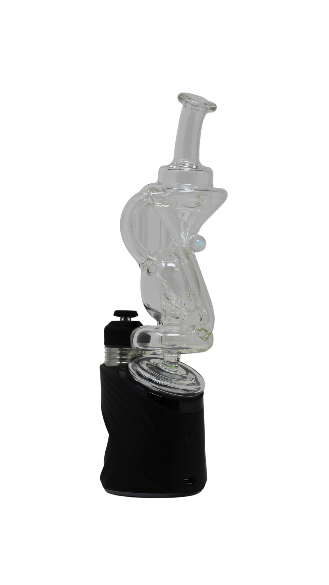 Orb Dualcycler Puffco Peak Attachment By Iridescent Glass