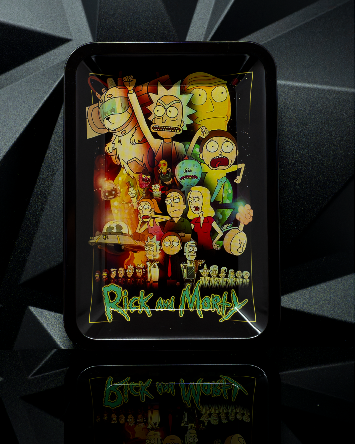 Rick& Morty Rolling Trays