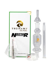 Tsunami Glass Nectar Collector-WP-10210 : 14mm