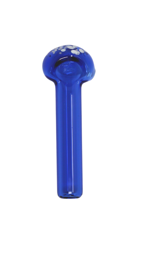 Booth $ix Glass Mini Colored Spoon With Speckled Head