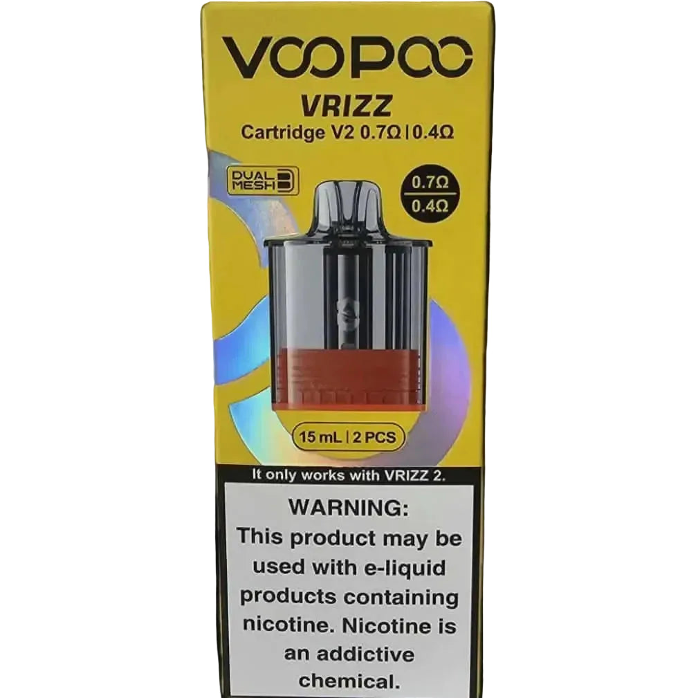 VooPoo Vrizz 2 Pods- 0.7/0.4 (2pc)