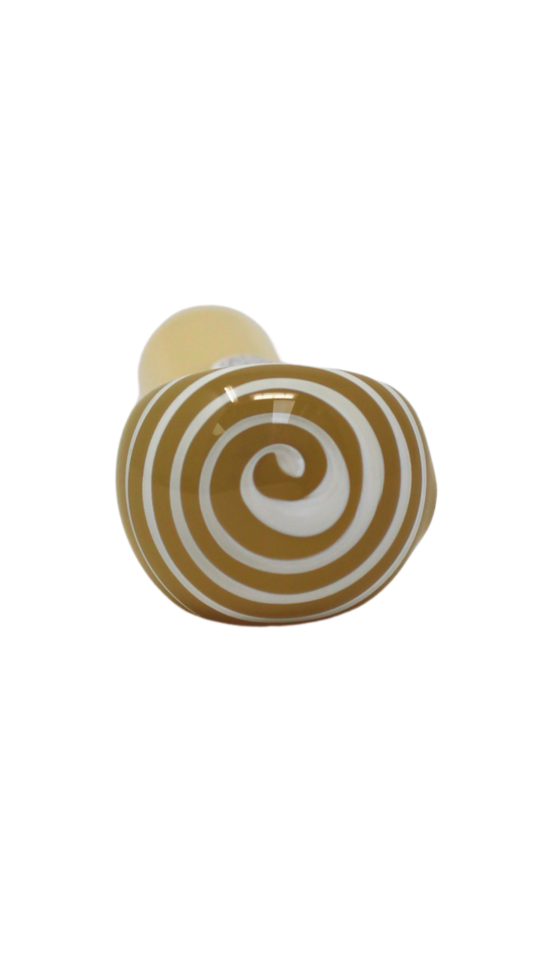 Booth $ix Glass Mini Spoon With Spiral Wrapped Head