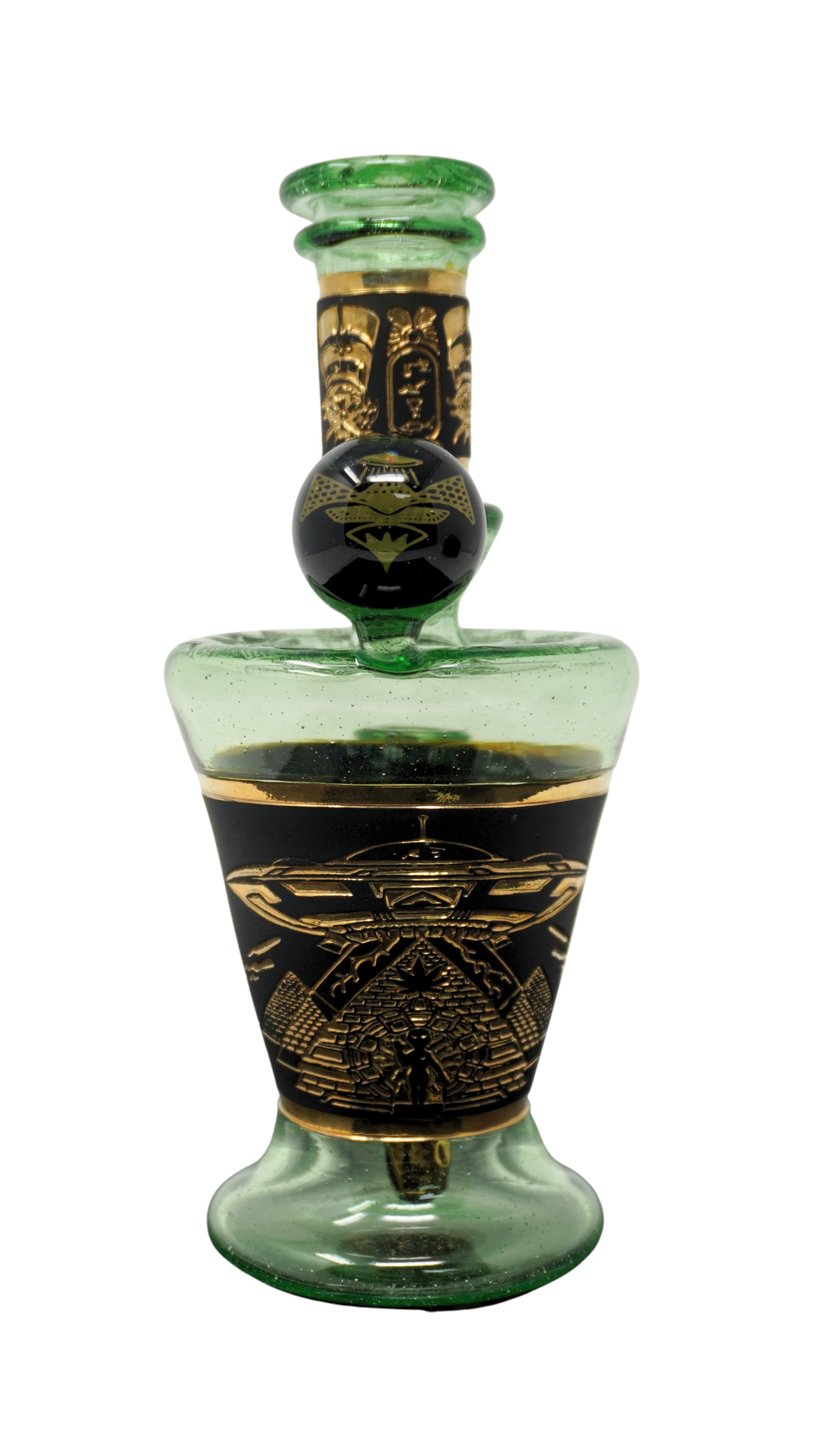 Green T Glass-Alien Themed Rig