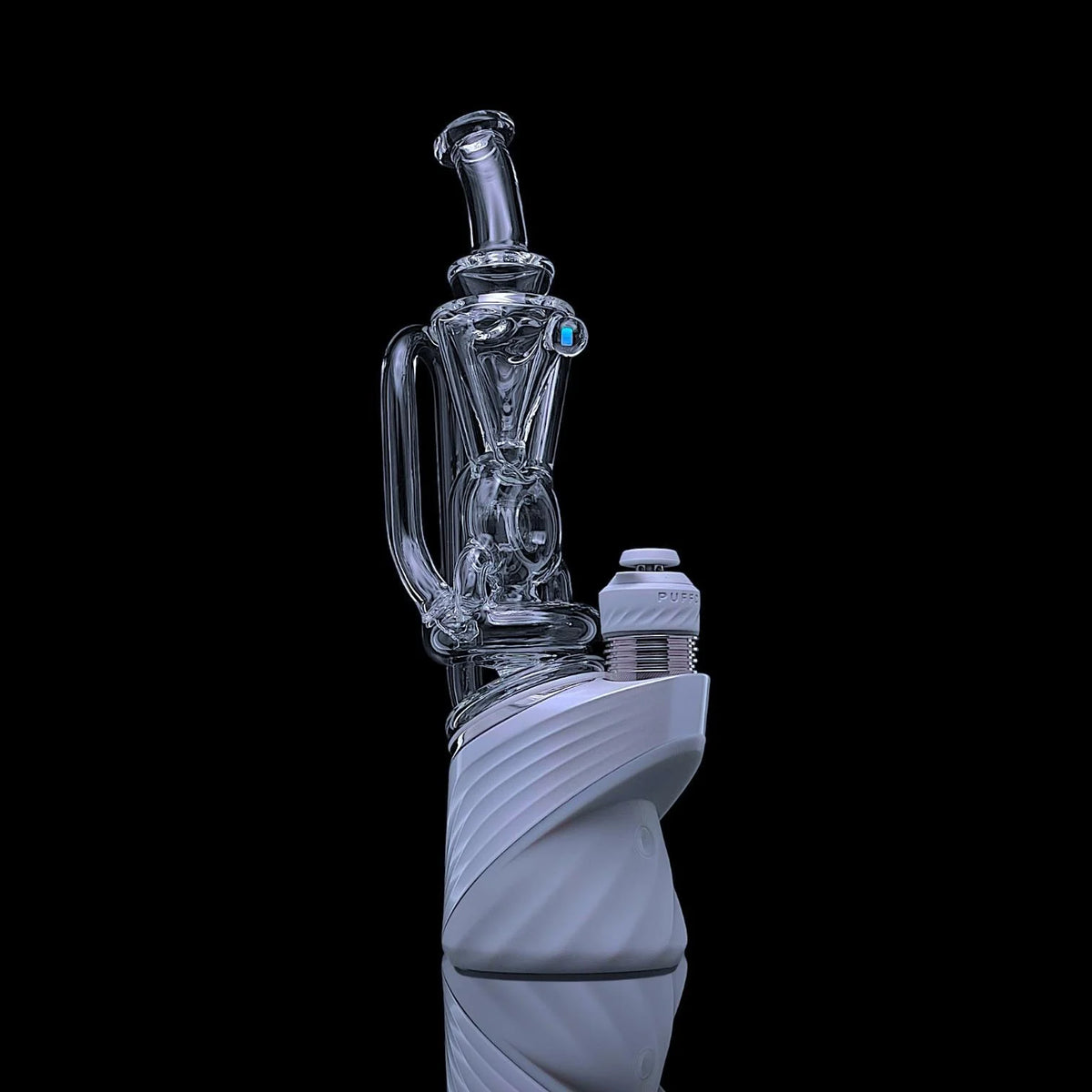 Iridescent Glass - Donutcycler Puffco Peak Attachment