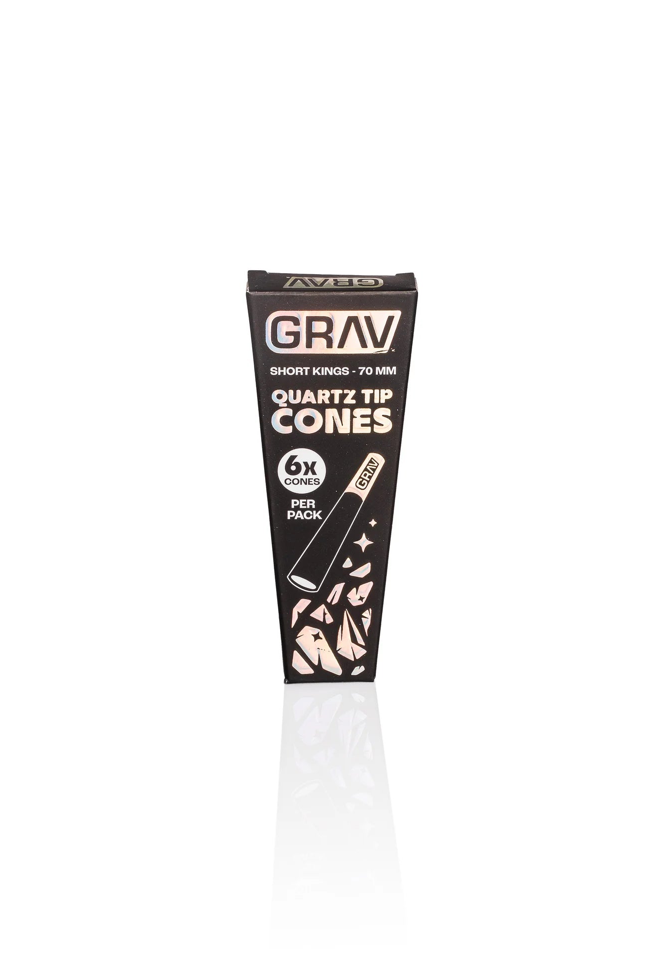 Grav Quartz Tip Cones (Black)