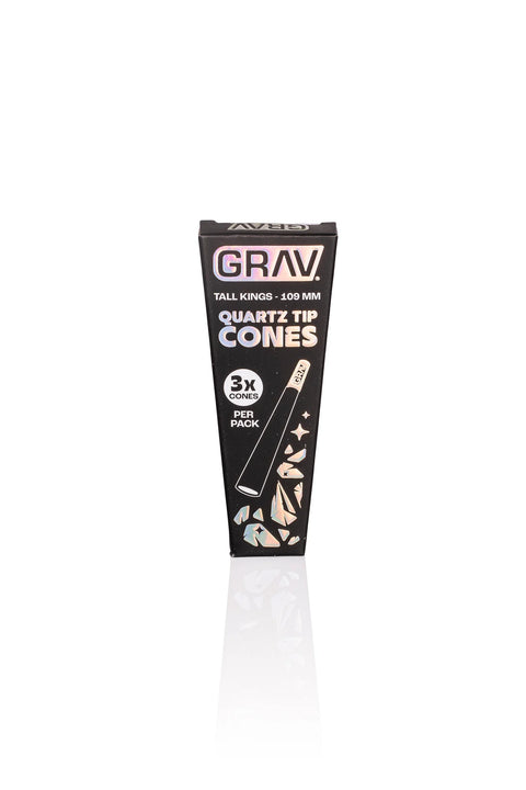 Grav Quartz Tip Cones (Black)