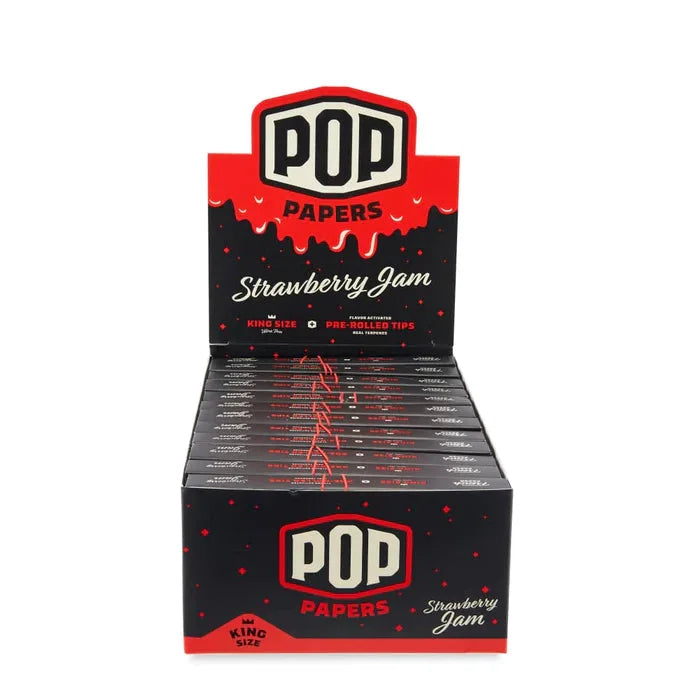 POP Papers Strwbry Jam King Size