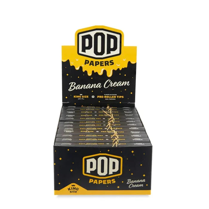 POP Papers Banana Cream King Size
